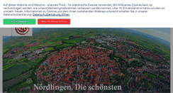 Desktop Screenshot of noerdlingen.de